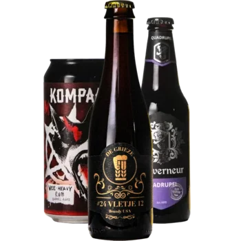 Selectie van quadrupel bieren uit ons assortiment