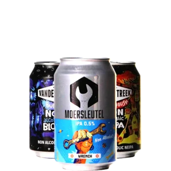 Selectie van alcoholarm bieren uit ons assortiment