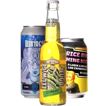 Selectie van pils bieren uit ons assortiment