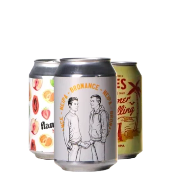 Auswahl von neipa Bieren aus unserem Sortiment