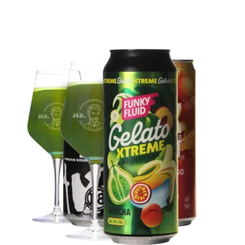 Auswahl von fruit Bieren aus unserem Sortiment