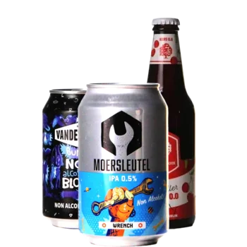 Auswahl von alcoholarm Bieren aus unserem Sortiment