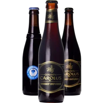 Auswahl von donker Bieren aus unserem Sortiment