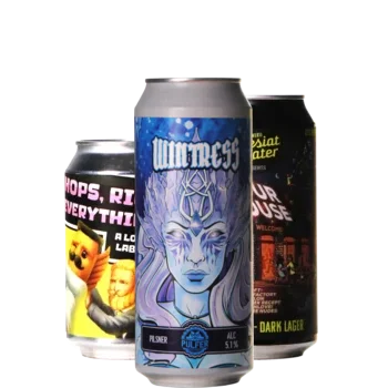 Selectie van pils bieren uit ons assortiment