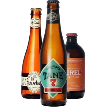 Selectie van saison bieren uit ons assortiment