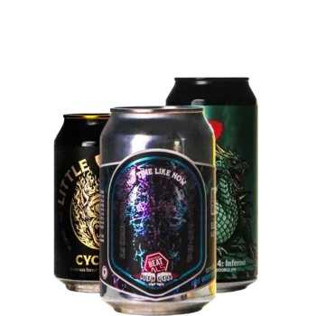 Auswahl von blikbier Bieren aus unserem Sortiment