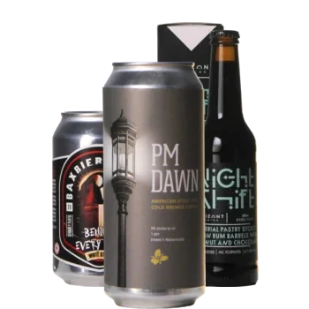 Auswahl von stout_coffee Bieren aus unserem Sortiment