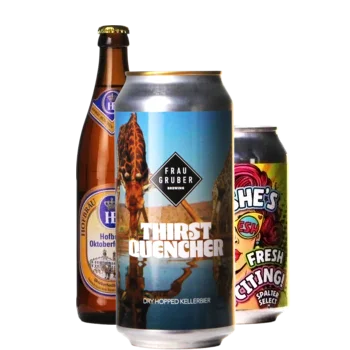 Selectie van pils bieren uit ons assortiment