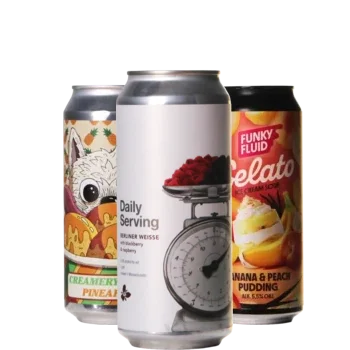 Selectie van fruit bieren uit ons assortiment