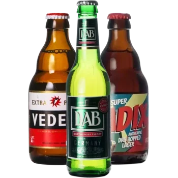 Selectie van pils bieren uit ons assortiment