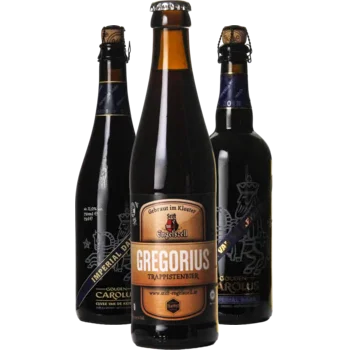 Auswahl von donker Bieren aus unserem Sortiment