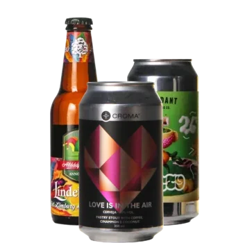 Auswahl von limited Bieren aus unserem Sortiment