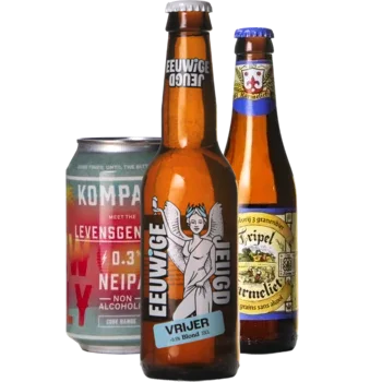 Auswahl von alcoholarm Bieren aus unserem Sortiment