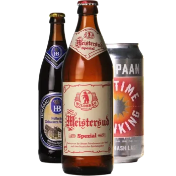 Selectie van pils bieren uit ons assortiment