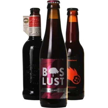 Auswahl von quadrupel Bieren aus unserem Sortiment