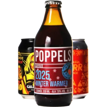 Selectie van amber bieren uit ons assortiment