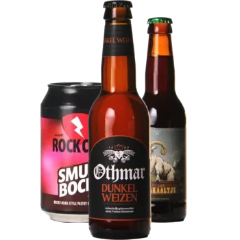 Selectie van herfstbock bieren uit ons assortiment