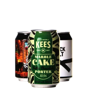 Selectie van stout bieren uit ons assortiment