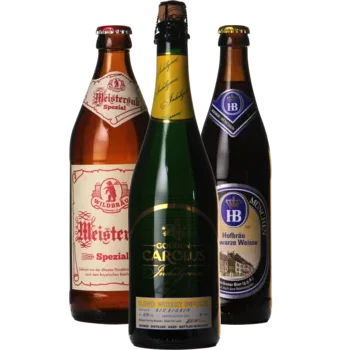 Auswahl von blond Bieren aus unserem Sortiment