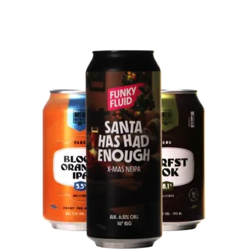 Selectie van blikbier bieren uit ons assortiment