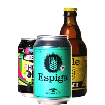 Auswahl von glutenvrij Bieren aus unserem Sortiment
