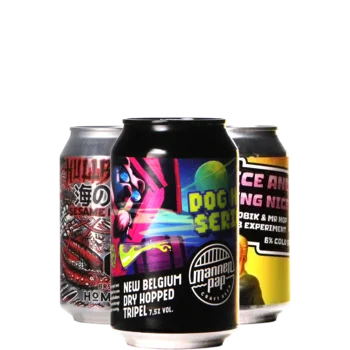 Auswahl von blikbier Bieren aus unserem Sortiment