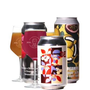 Selectie van smoothie bieren uit ons assortiment