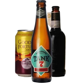 Selectie van Amerika bieren uit ons assortiment
