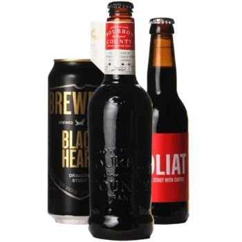 Auswahl von stout_coffee Bieren aus unserem Sortiment