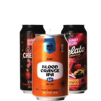 Selectie van fruit bieren uit ons assortiment