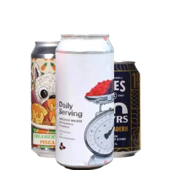 Auswahl von zuurbier Bieren aus unserem Sortiment