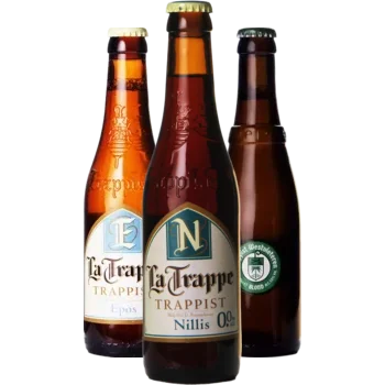 Selectie van trappist bieren uit ons assortiment