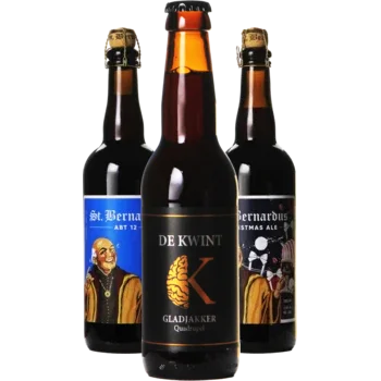 Auswahl von quadrupel Bieren aus unserem Sortiment