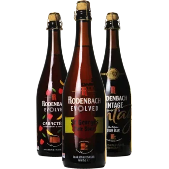 Selectie van amber bieren uit ons assortiment