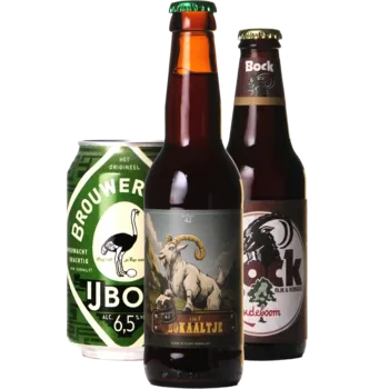 Selectie van donker bieren uit ons assortiment