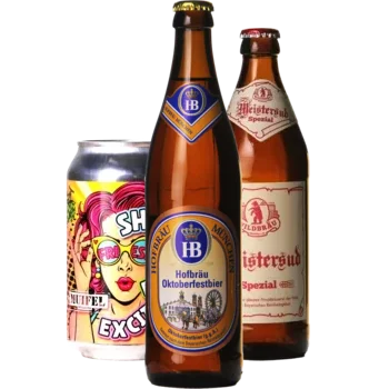 Selectie van pils bieren uit ons assortiment