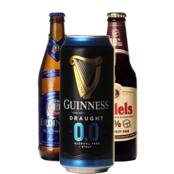 Selectie van alcoholarm bieren uit ons assortiment