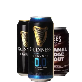 Selectie van stout bieren uit ons assortiment