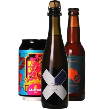Auswahl von tripel Bieren aus unserem Sortiment