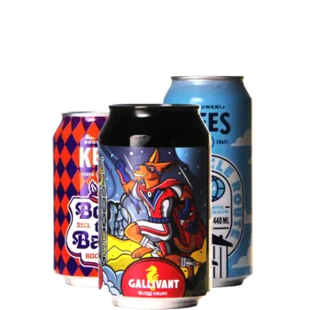 Auswahl von blikbier Bieren aus unserem Sortiment