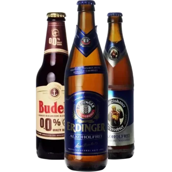 Auswahl von alcoholarm Bieren aus unserem Sortiment