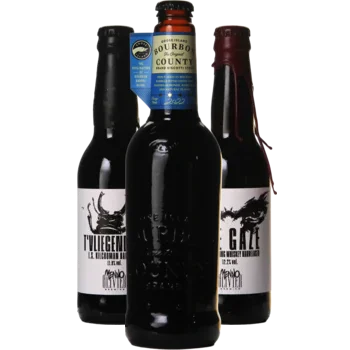 Auswahl von barrel_aged Bieren aus unserem Sortiment