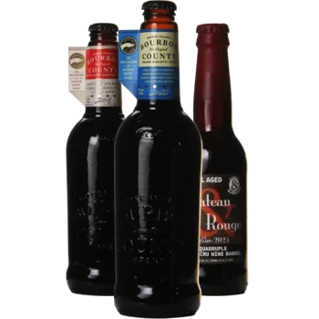 Auswahl von barrel_aged Bieren aus unserem Sortiment