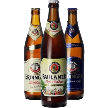 Selectie van weizen bieren uit ons assortiment
