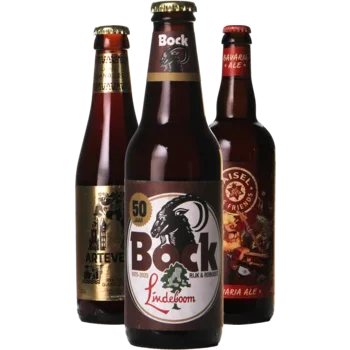Auswahl von dubbel Bieren aus unserem Sortiment