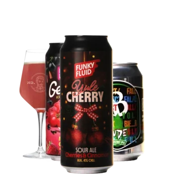 Selectie van fruit bieren uit ons assortiment