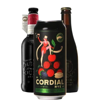 Auswahl von quadrupel Bieren aus unserem Sortiment