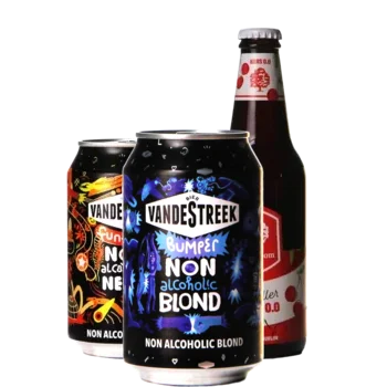 Selectie van alcoholarm bieren uit ons assortiment