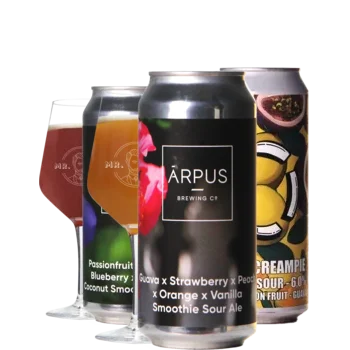 Selectie van zuurbier bieren uit ons assortiment