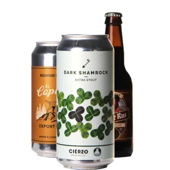 Auswahl von stout_export Bieren aus unserem Sortiment